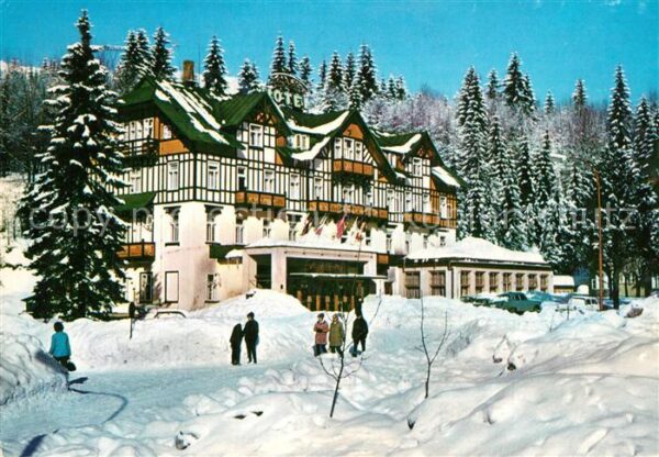 Spindleruv Mlyn Spindlermuehle Hotel Savoy Krkonose Riesengebirge im W