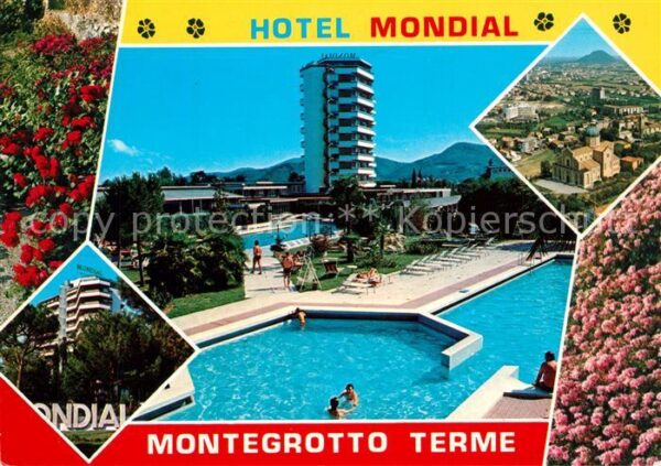 Montegrotto Terme Hotel Mondial Piscine termali