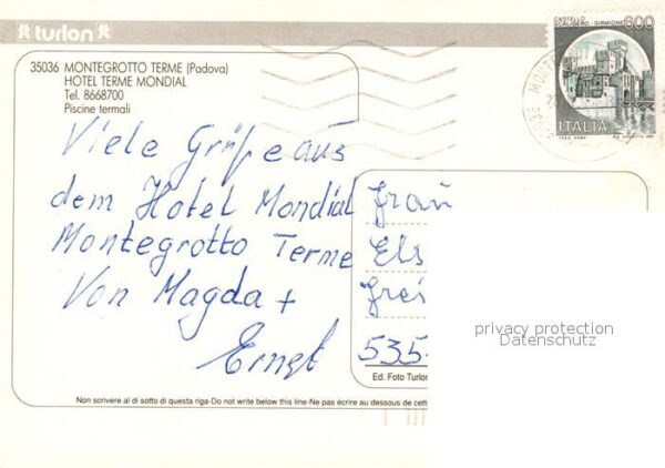 Montegrotto Terme Hotel Mondial Piscine termali – Bild 2