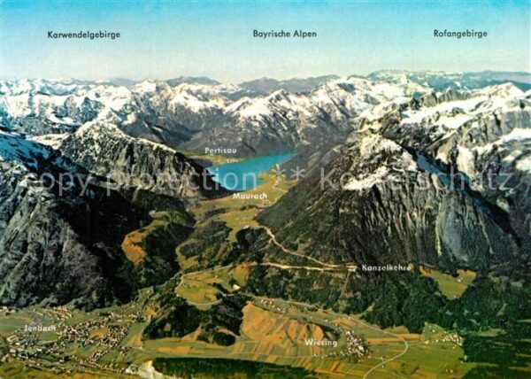Maurach Achensee und Umgebung Karwendelgebirge Bayerisch