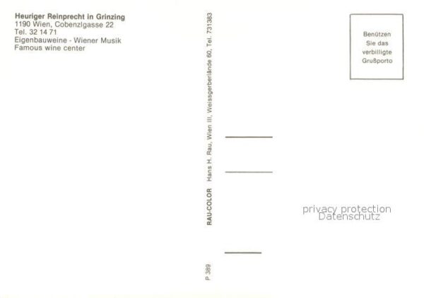 Grinzing Wien Heuriger Reinprecht Hausmusik Robert St – Bild 2