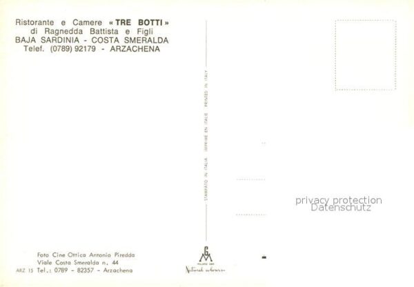 Arzachena Ristorante e Camere Tre Botti Baja Sard – Bild 2