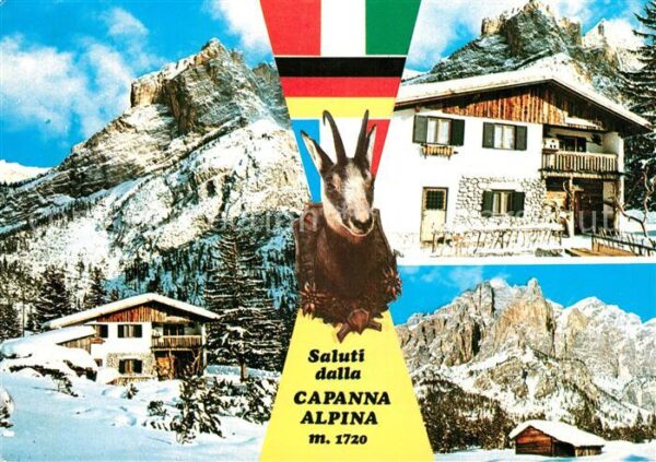 San Cassiano Badia Rifugio Capanna Alpina Berghaus Dolomit