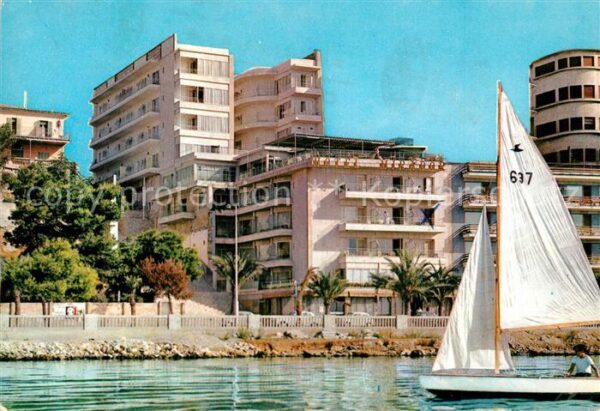 Palma de Mallorca Hotel Mirador Paseo Maritimo Segeln