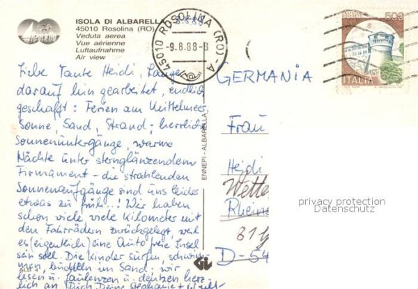 Rosolina Rovigo Isola di Albarella veduta aerea – Bild 2