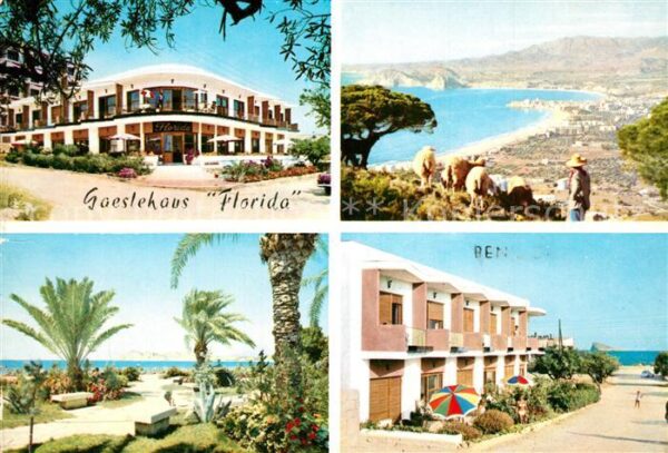 Benidorm Gästehaus Florida Promenade Küstenpanor