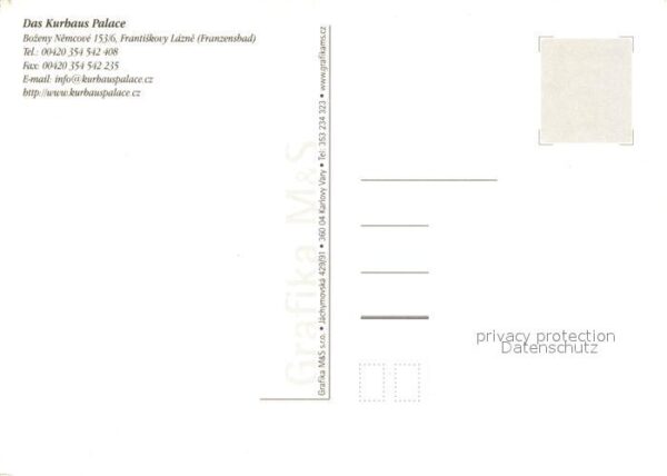 Frantiskovy Lazne Kurhaus Palace – Bild 2