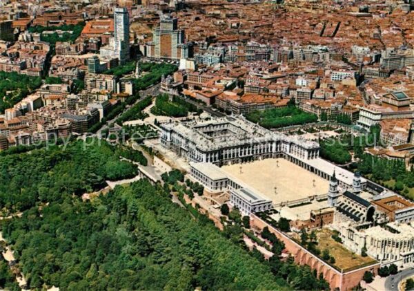 Madrid Spain Vista aérea
