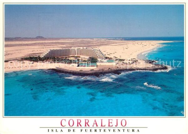 Corralejo Hotel Tres Islas Fliegeraufnahme