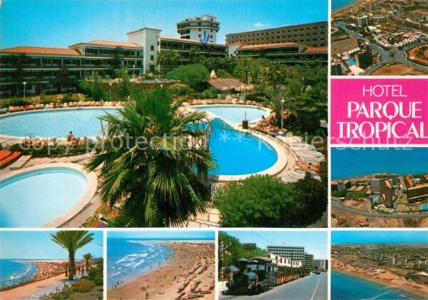 Playa del Ingles Hotel Parque Tropical Diversas vistas