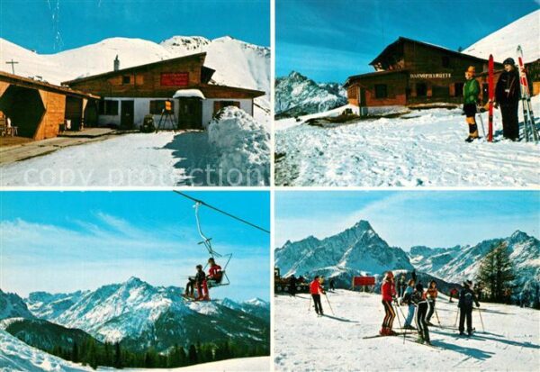 Sexten Sesto Suedtirol Rifugio Gallo Cedrone Hahnspiel Hütte W