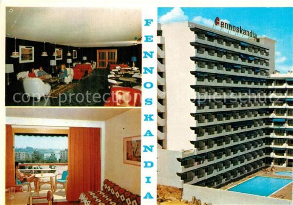 Palma de Mallorca Hotel Fennoskandia Cafe Fremdenzimmer S