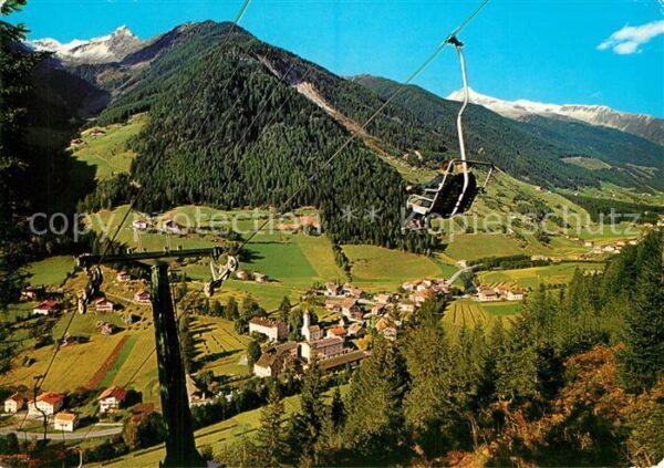 Steinhaus Ahrntal Sessellift Blick ins Tal Alpenpanorama