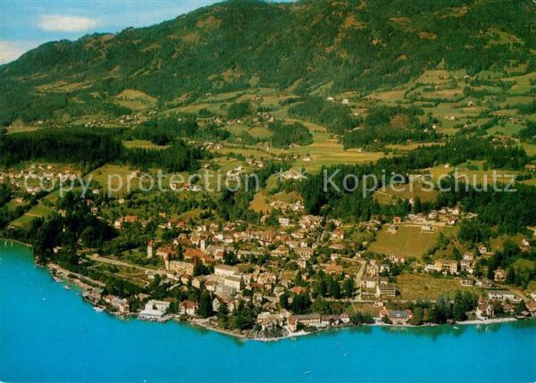 Millstatt Millstaettersee Fliegeraufnahme