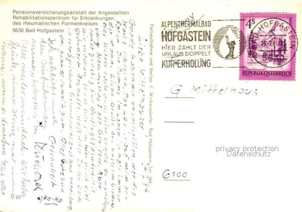 Bad Hofgastein Rehabilitationszentrum – Bild 2