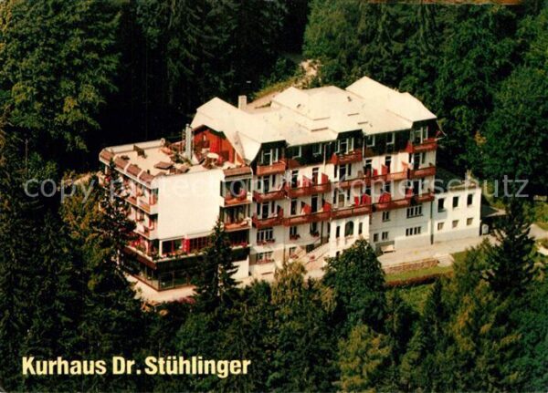 Semmering Niederoesterreich Kurhaus Dr Stühlinger Fliegeraufnahme