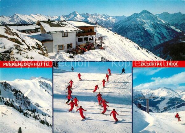Mayrhofen Zillertal Penkenjochhütte Skigebiet Penken Winter