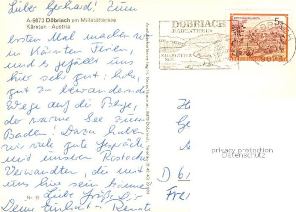 Doebriach Millstaettersee Fliegeraufnahme – Bild 2