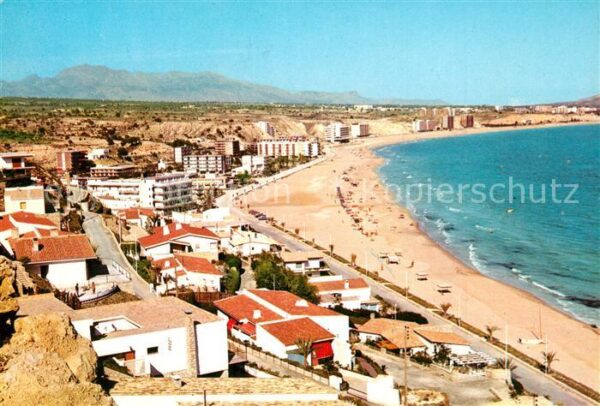 Benidorm Panorama mit Gästehaus Florida Strand C