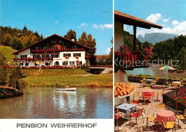 Wolfsgruben Pension Weihrerhof Terrasse Bootfahren