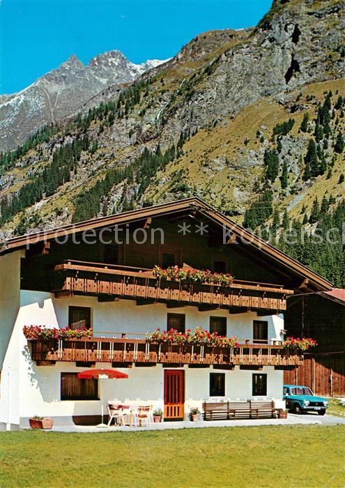 St Leonhard Pitztal Gästehaus Pension Haus Rauch