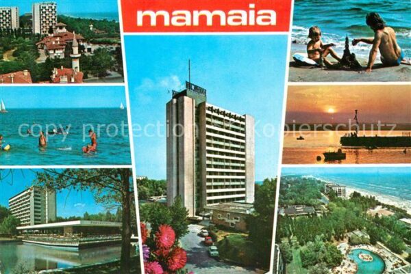 Mamaia Teilansichten Badeort Hotel Hochhaus St