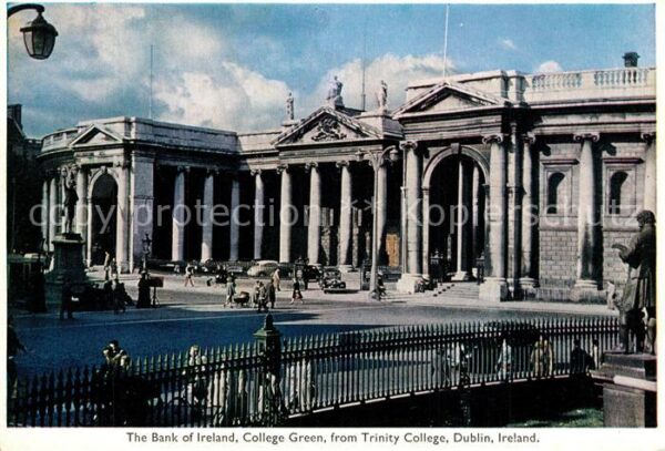 Dublin Ireland Bank of Ireland College Green Trinity C