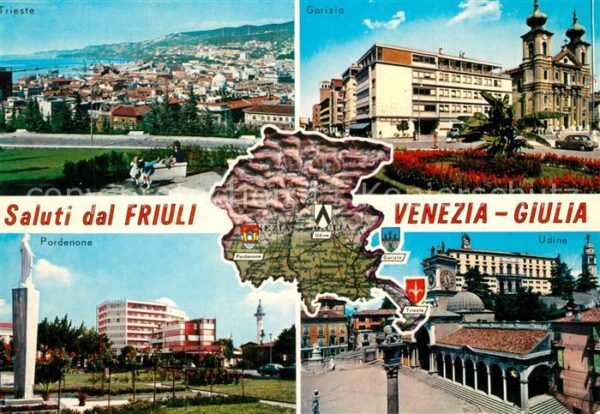 Friaul Venetien Italia Städte der Region