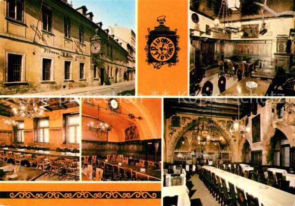 Praha Prahy Prague Pivovar U Fleku Brauerei Gaststätte