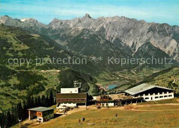 Schruns Vorarlberg Bergstation Kapellalpe Restaurant mit S