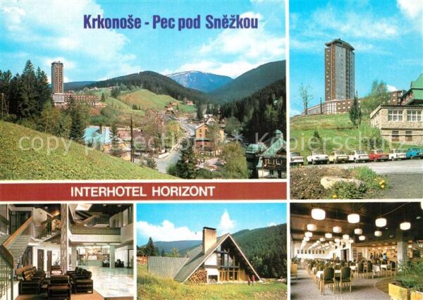 Pec pod Snezkou Celkovy pohled Interhotel Vstupni hala