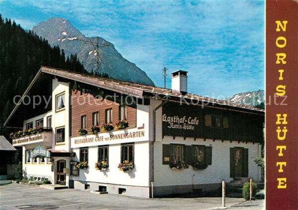 Baad Mittelberg Kleinwalsertal Restaurant Cafe Norishütte
