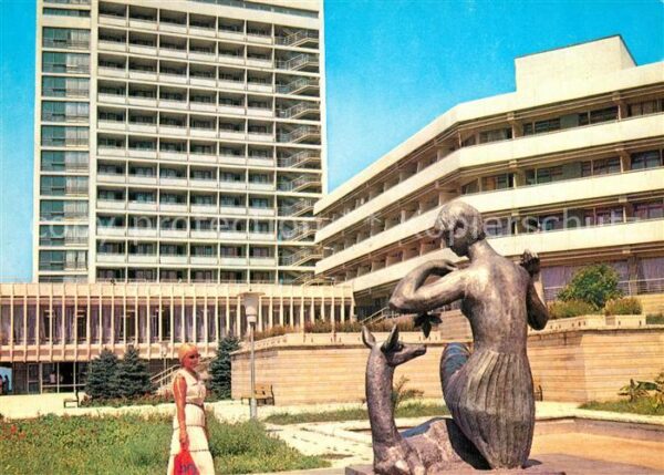 Sochi Sotschi Pension Selenaja Roscha Statue
