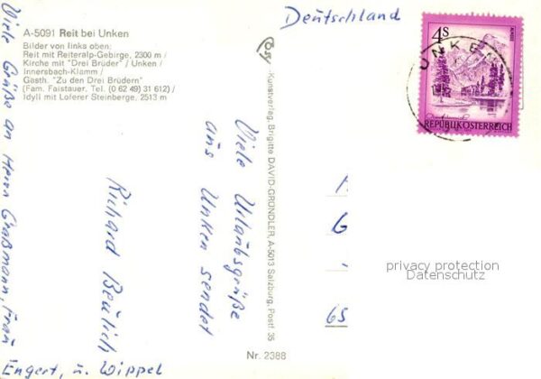 Reith Unken Landschaftspanorama Reiteralp Gebirge K – Bild 2