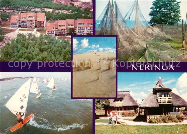 Neringa Neringos vaizdai Ferienhäuser Windsurfe