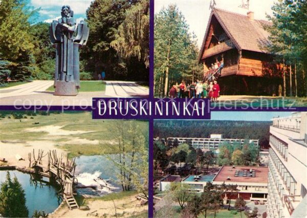 Druskininkai Denkmal Statue Museum Sanatorium