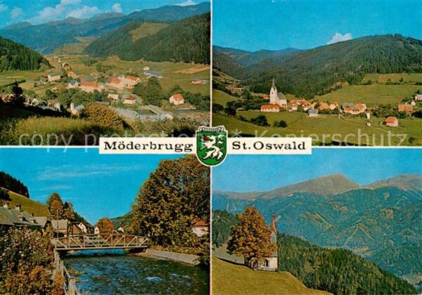 Moederbrugg Landschaftspanorama Kapelle Brücke