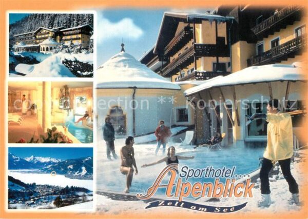 Zell See Sporthotel Alpenblick Thermalbad Winter