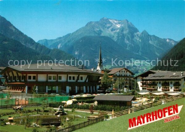 Mayrhofen Zillertal Europahaus Veranstaltungszentrum Blick