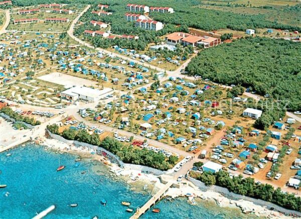 Koversada Campingplatz Fliegeraufnahme