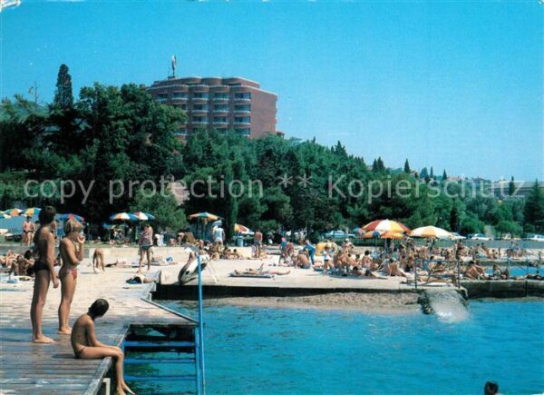 Portoroz Hotel Metropol Badestrand