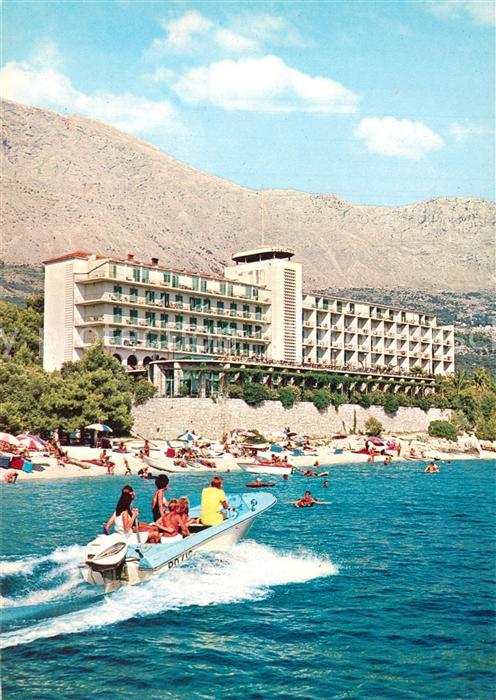 Tucepi Hotel Strand Motorboot