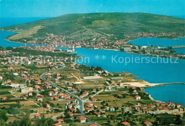 Trogir Trau Fliegeraufnahme