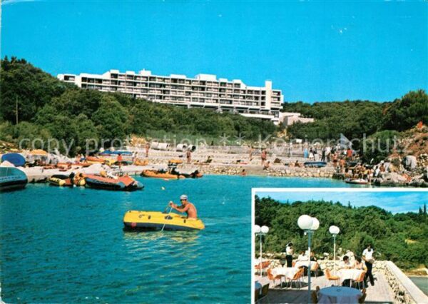 Rab Croatia Hotel Eva Suha Punta Badestrand
