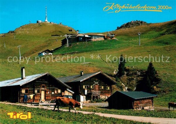 Kitzbuehel Tirol Wandergebiet Kitzbüheler Horn Bergbauer