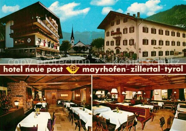 Mayrhofen Zillertal Hotel Neue Post Restaurant