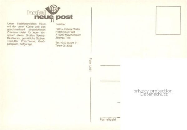 Mayrhofen Zillertal Hotel Neue Post Restaurant – Bild 2