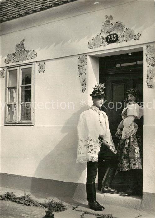 Straznice Maehren Trachten Hochzeitstracht