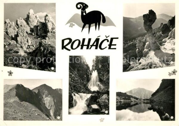 Rohace Panorama Hochgebirge Westliche Tatra Be