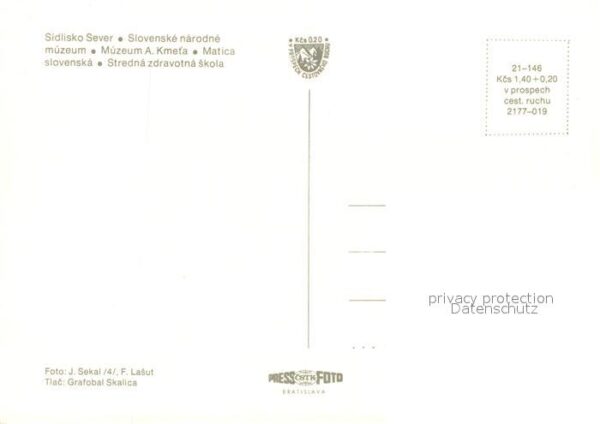 Martin Slowakische Republik Sidlisko Sever Slovenske narodne muzeum – Bild 2